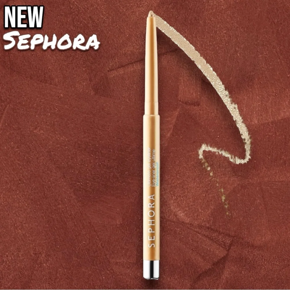 New Sealed SEPHORA COLLECTION Ultimate Gel Waterproof Eyeliner Pencil - Metallic